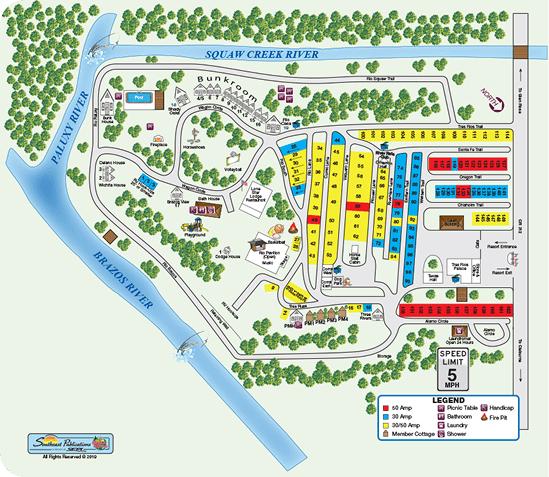 Riverside map